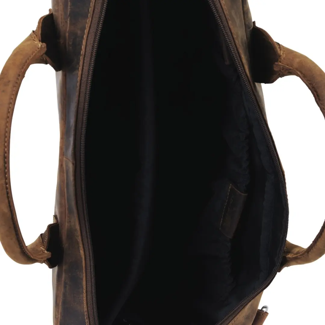 Plevier Adler laptoptas 17-17,3 inch bruin.