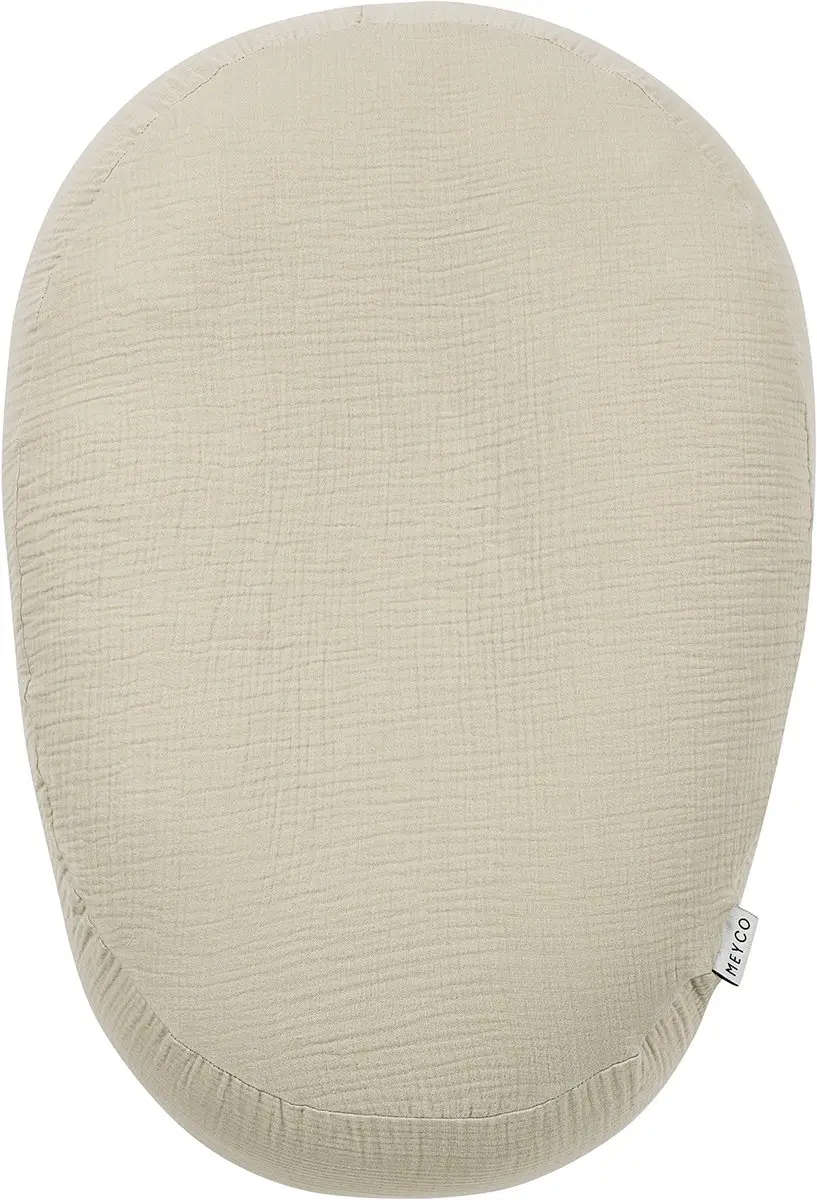 Meyco Baby Uni Relaxhoes voor Voedingskussen - Sand