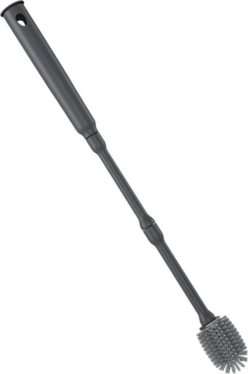 Metaltex 2-in-1 Gootslangborstel - Zwart 30/40x3.5cm