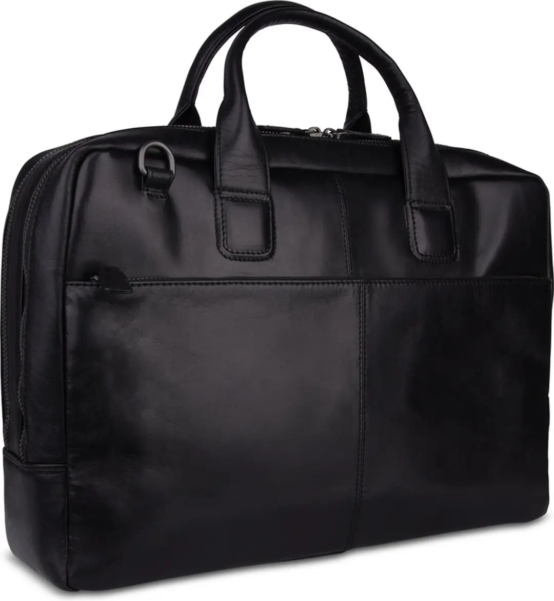 Plevier Flint 16 inch Businesstas - Zwart