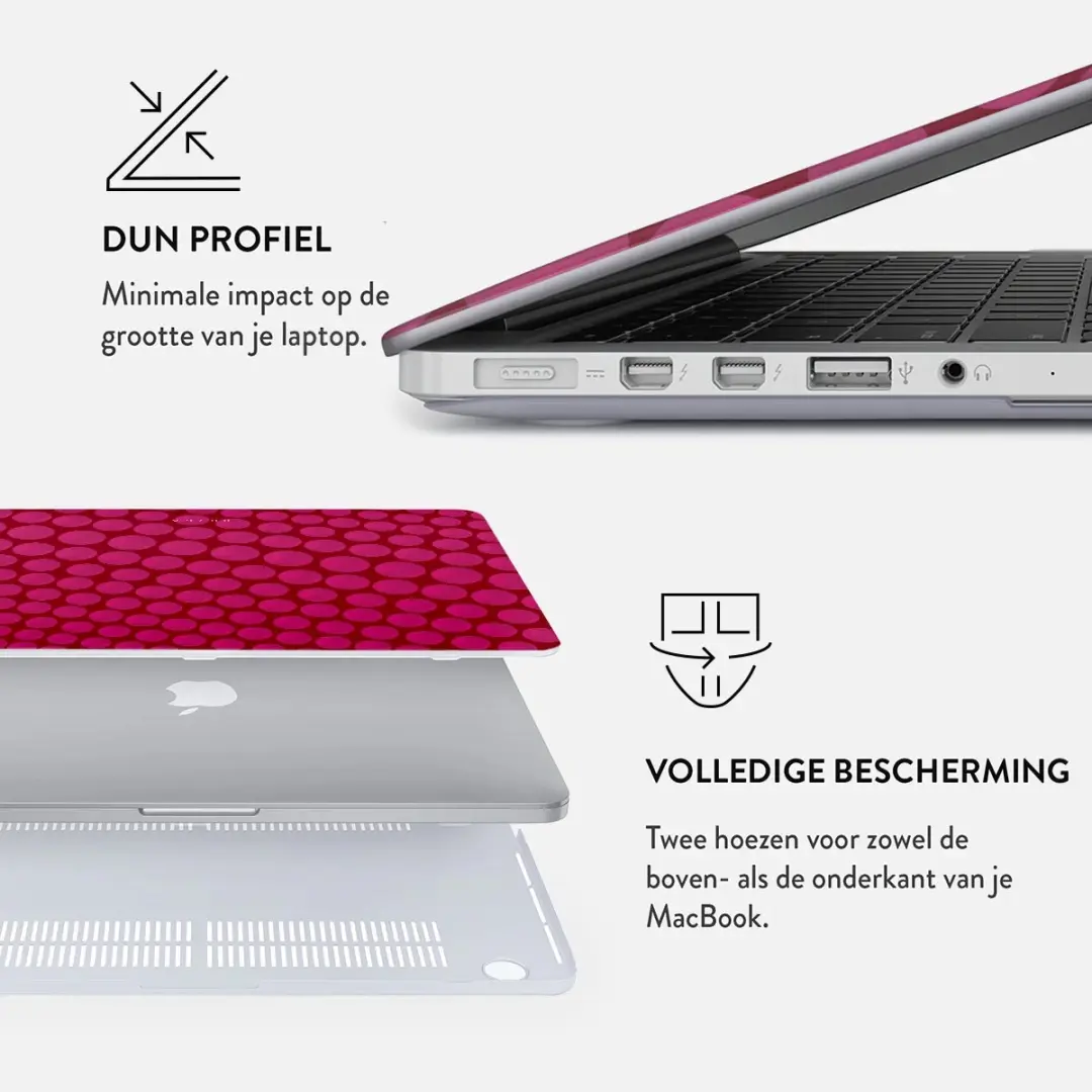 Burga Hardshell Cover MacBook Pro 14" - Reset Button