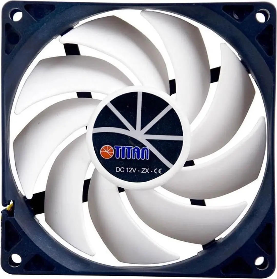 Titan TFD-9225H12ZP/KU(RB) Ventilator 9.2cm - Zwart