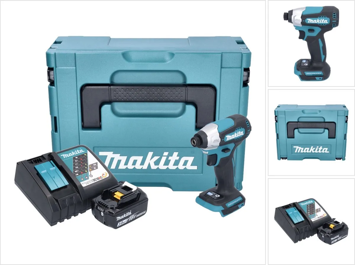 Makita DTD 157 RF1J Slagmoersleutel 18V 140Nm