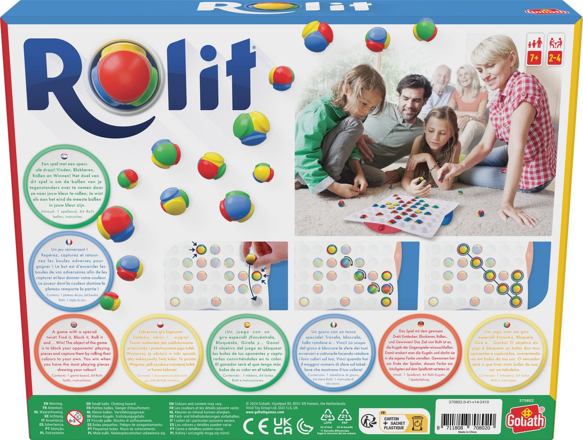 Goliath Rolit - Bordspel - Gezelschapsspel