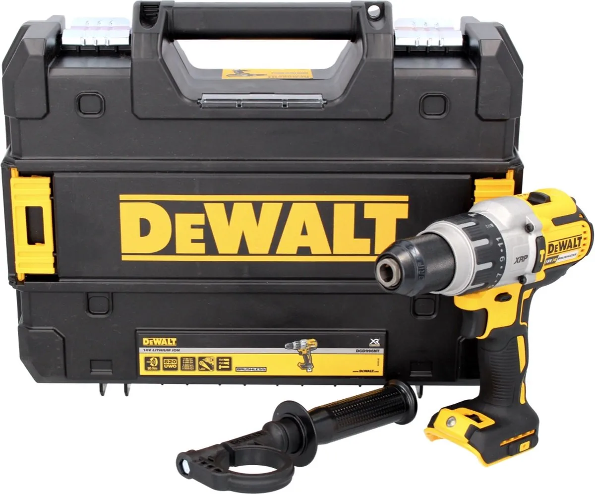 DeWalt DCD996NT Klop-/Schroefboormachine 18V XR - Losse Body