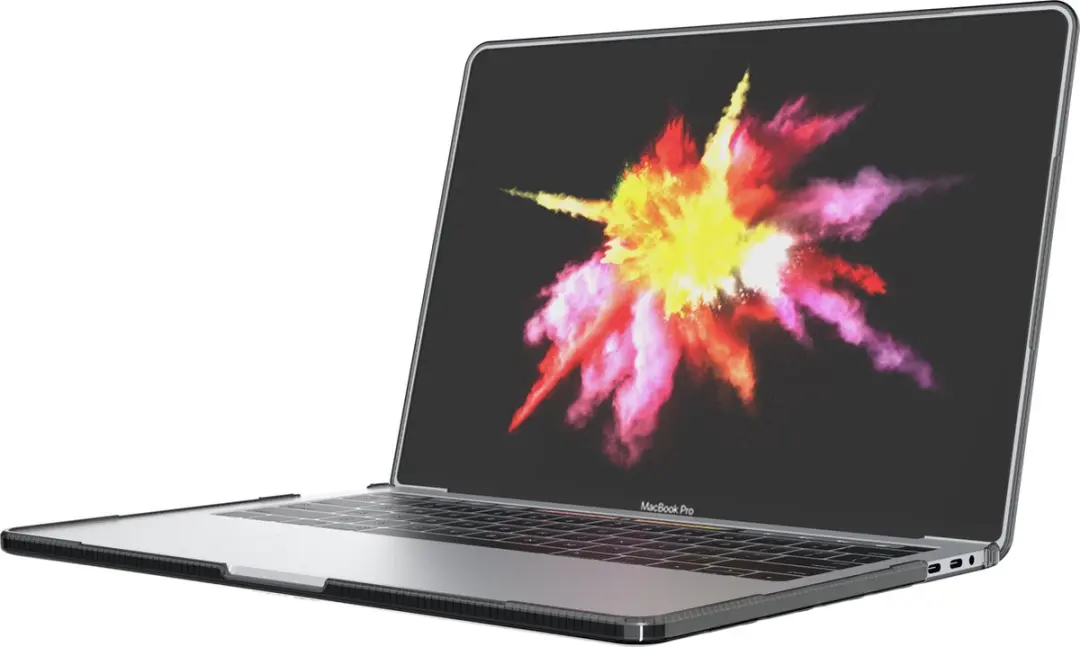 Tech21 Evo Tint T21-8620 MacBook Pro 13 Hoes - 13 inch - Antraciet Transparant