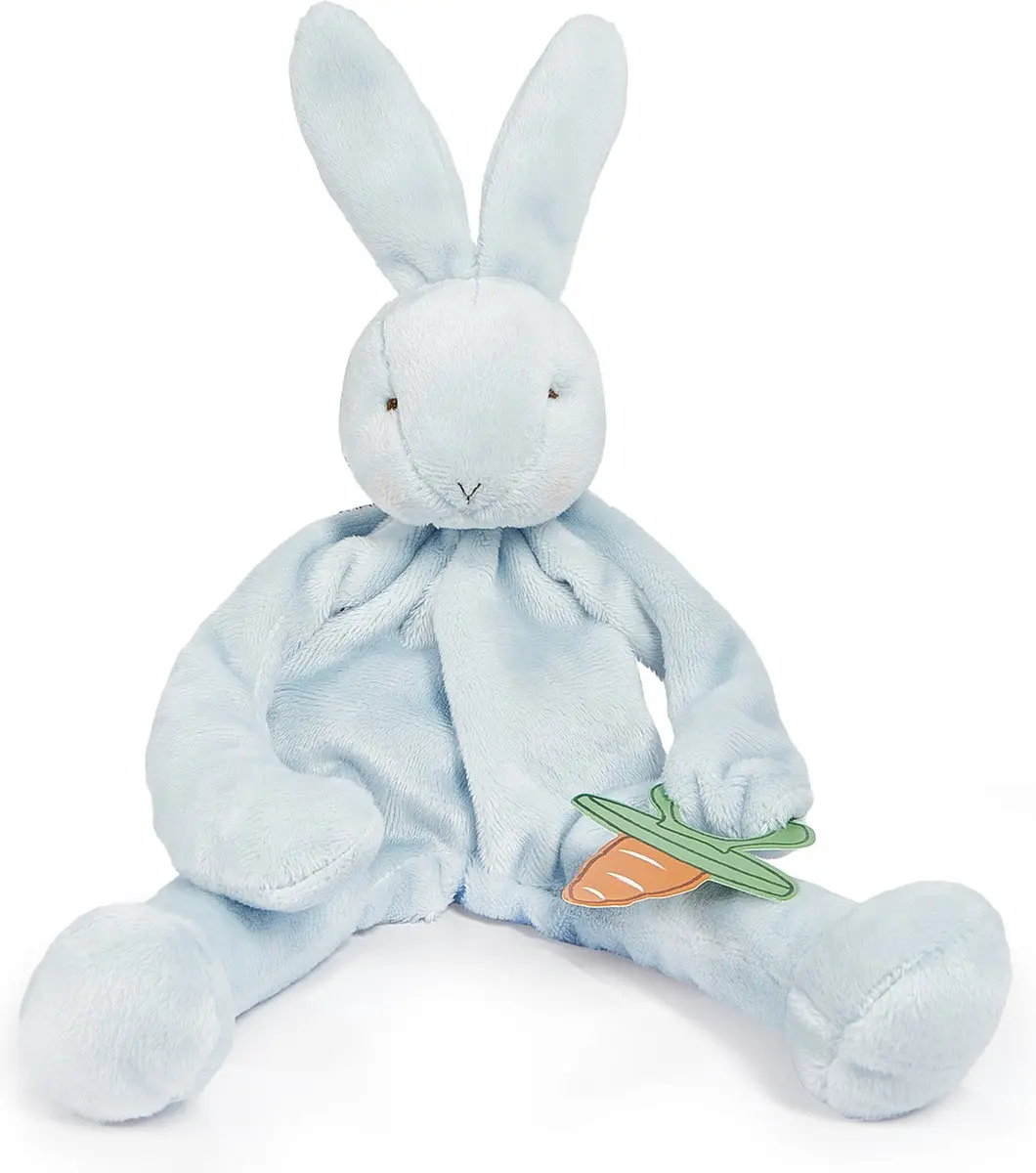 Bunnies By The Bay Knuffeldoekje Konijn Blauw