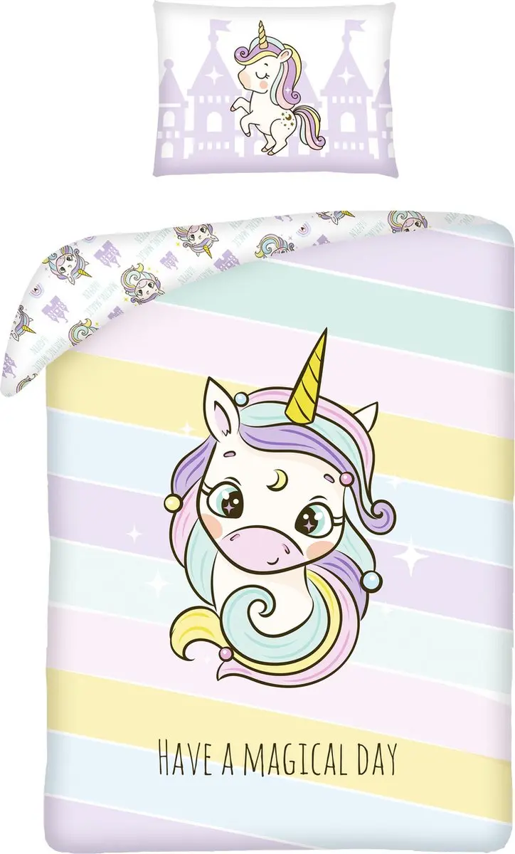 Unicorn Baby Dekbedovertrek Have a Magical Day