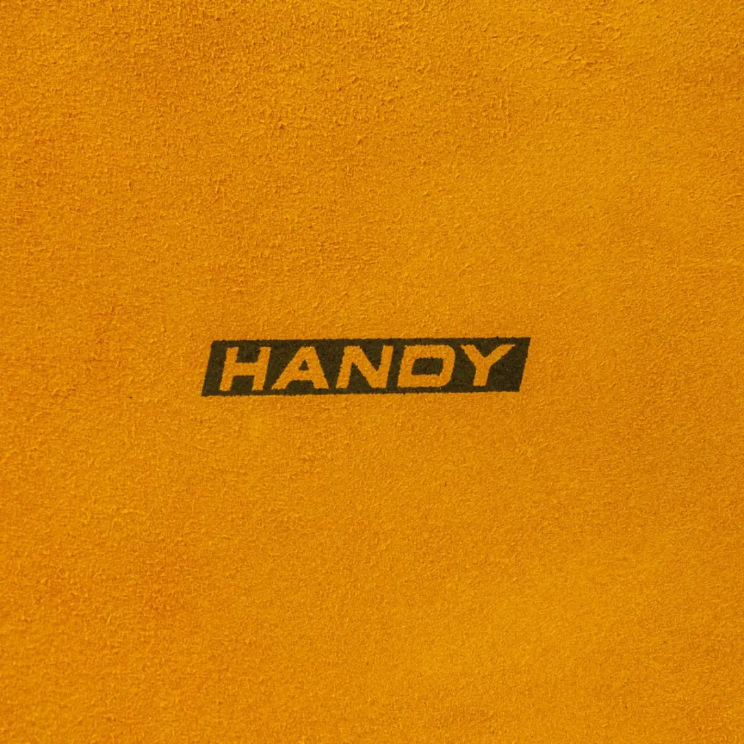 Handy Lederen Gereedschapsgordel 35x20cm - 2 Vakken - Oranje