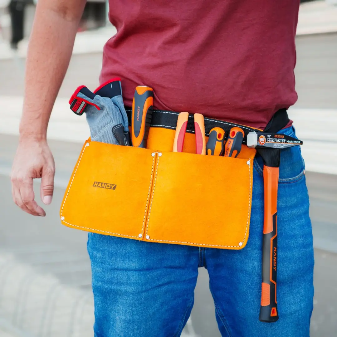 Handy Lederen Gereedschapsgordel 35x20cm