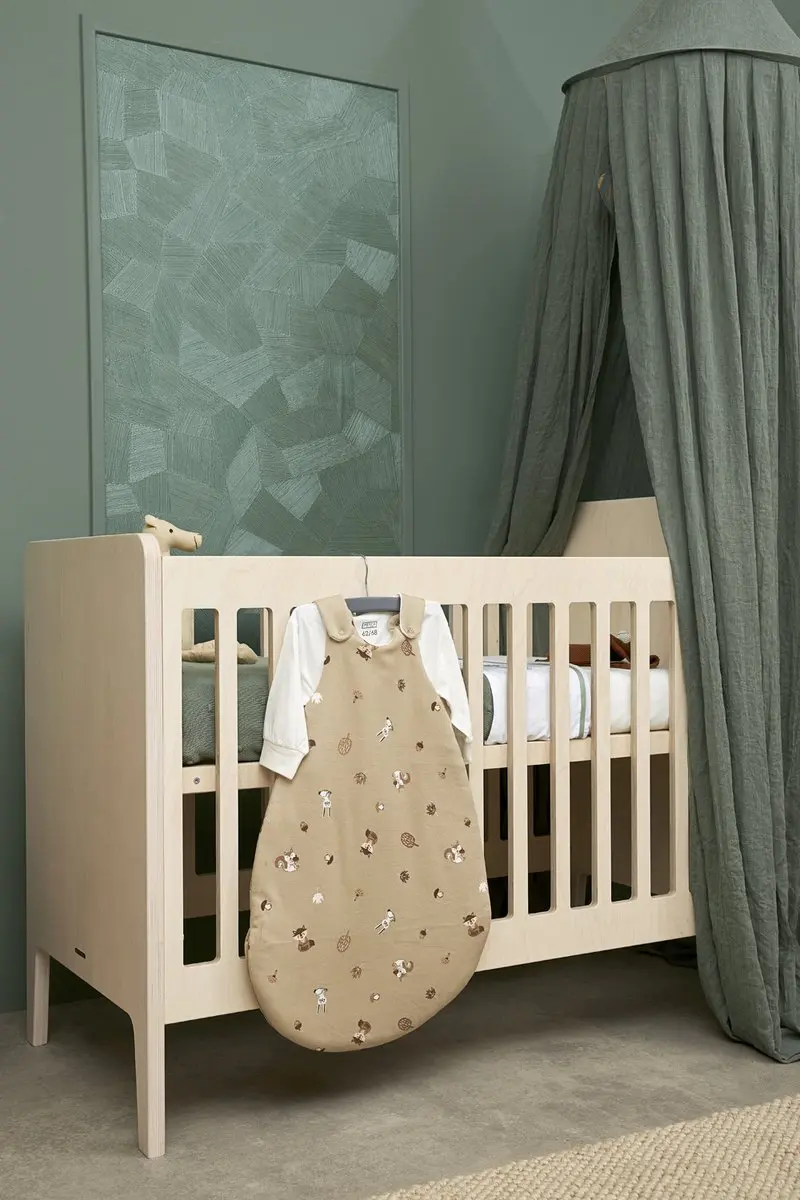 Meyco Baby Uni Klamboe 55cm - Forest Green