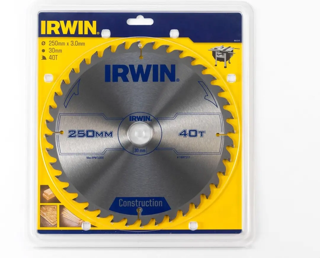 Irwin Widia Zaagblad 250mm 40 Tanden