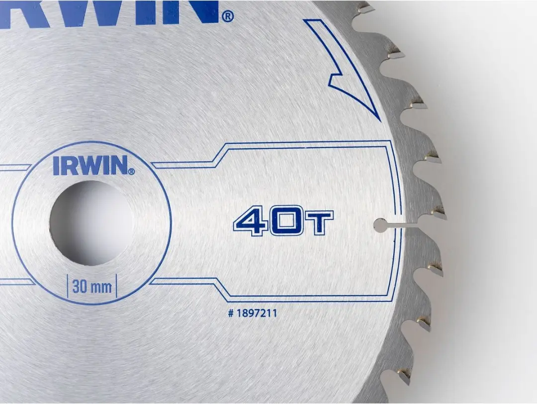 Irwin Widia Zaagblad 250mm 40 Tanden - Hout