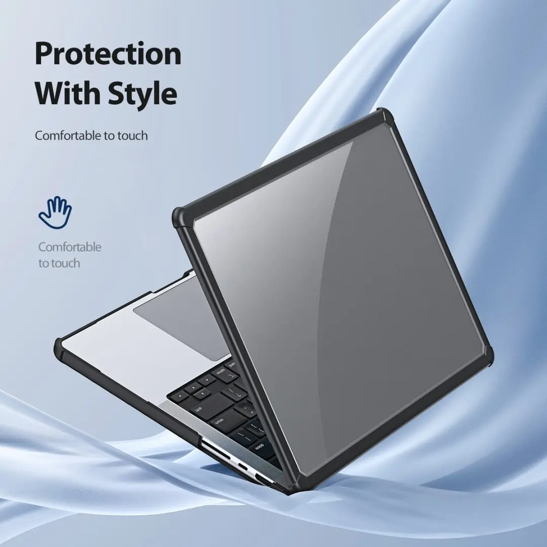 Dux Ducis Armor Cover MacBook Pro 16" Hoes - Zwart