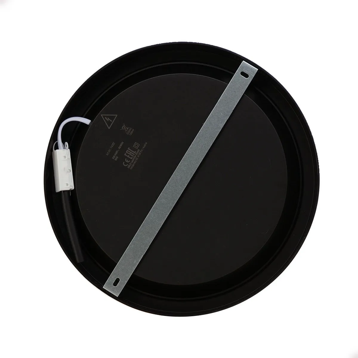 Eglo Idun-E Plafondlamp LED Ø30cm - Zwart/Wit