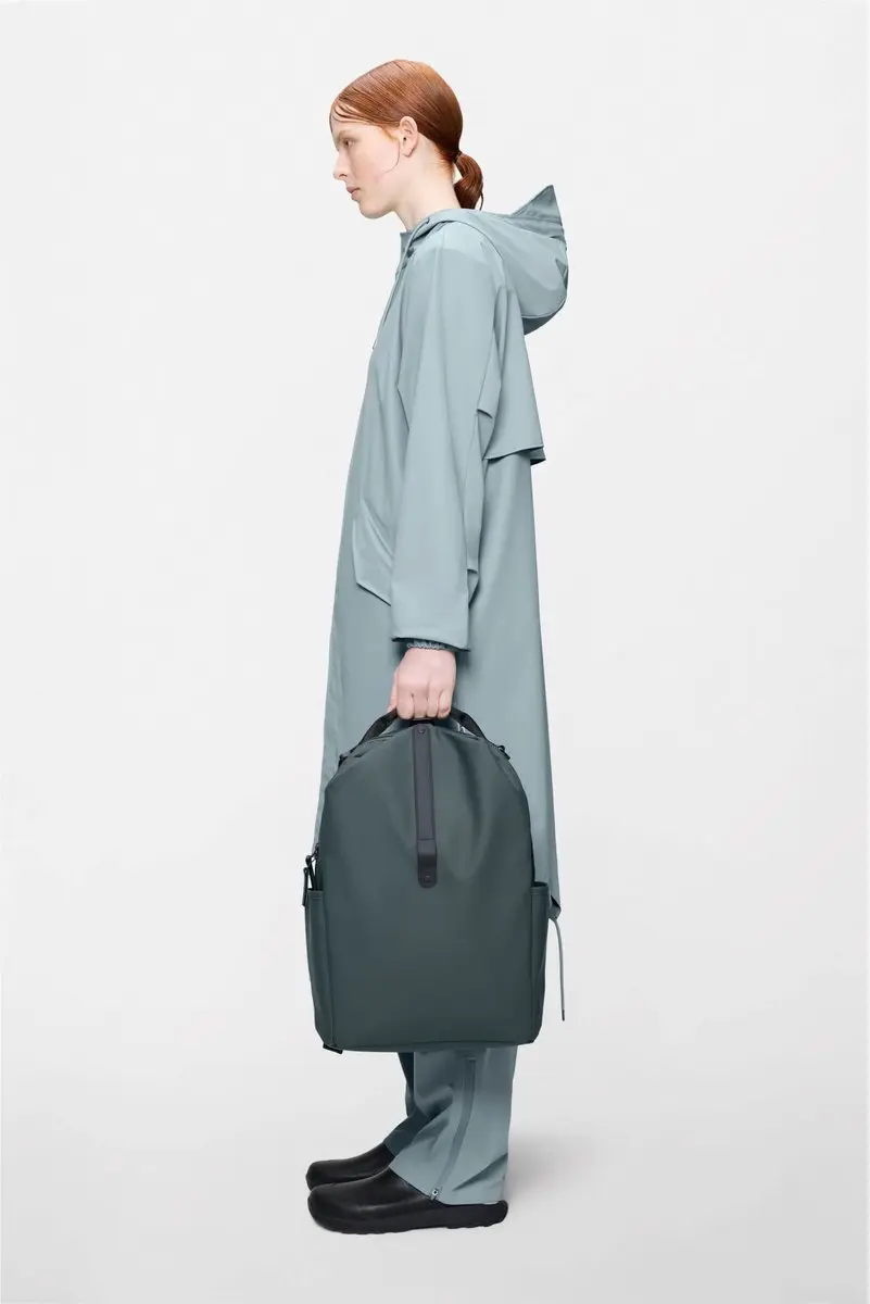 Rains Clip Front Backpack W3 16 inch - MPN 14890-153 - Donker grijs