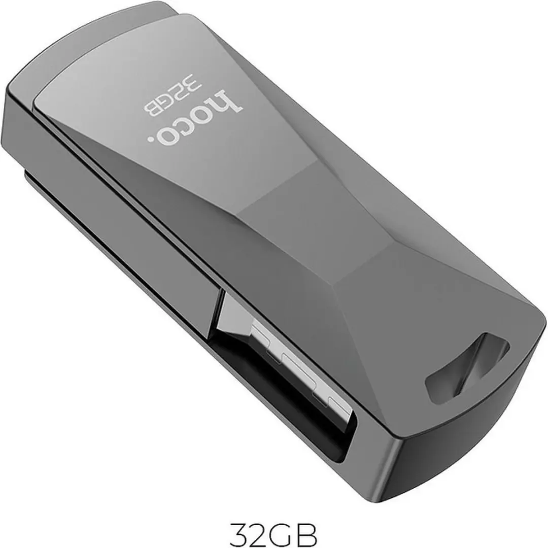 Hoco H100705 USB Stick 32GB - Grijs - afbeelding 6 van 6