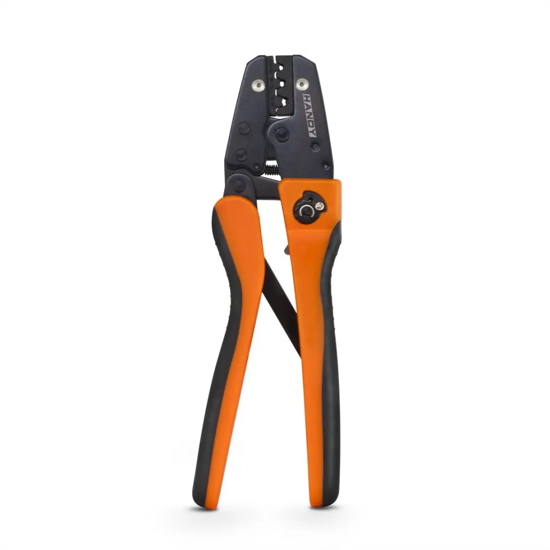 Handy Krimptang AWG 22-10 0,3–5,3mm² - Zwart/Oranje