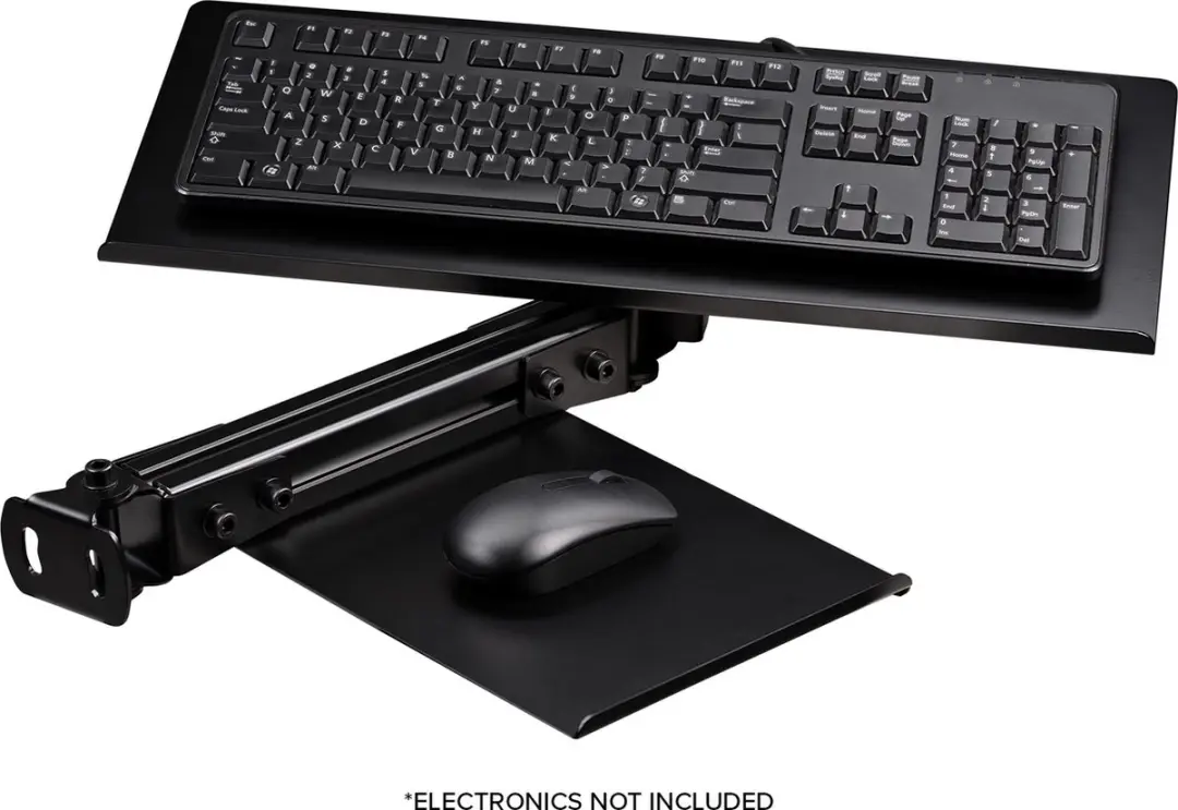 Next Level Racing NLR-E019 Elite Toetsenbord- en Muisvak - Zwart