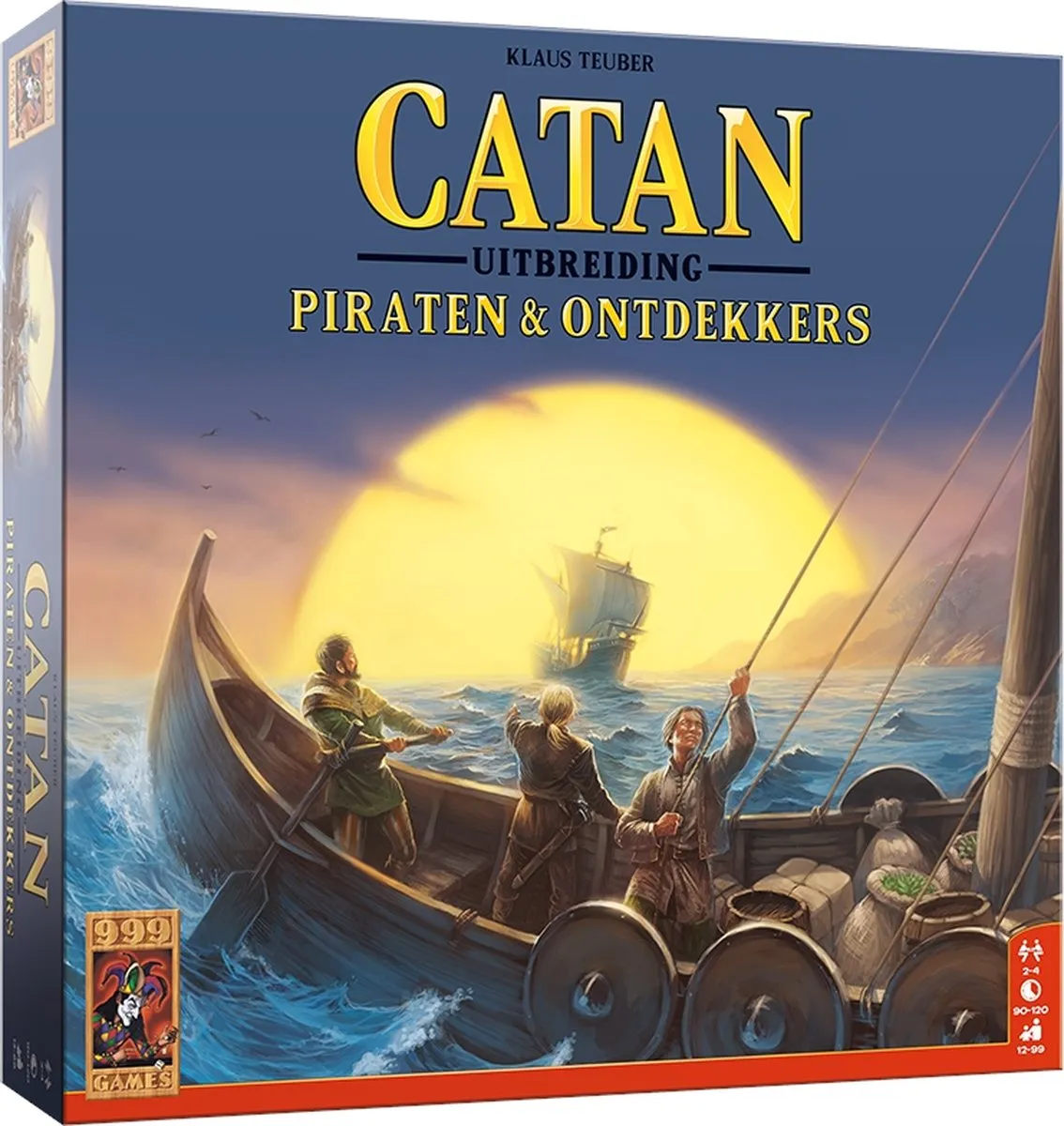 999 Games Catan Uitbreiding Piraten en Ontdekkers Bordspel - 2-4 Spelers
