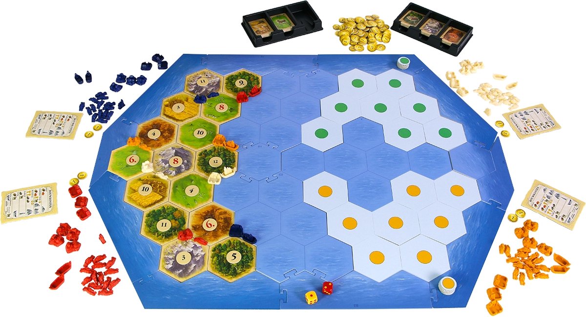 999 Games Catan: Uitbreiding Piraten en Ontdekkers Bordspel