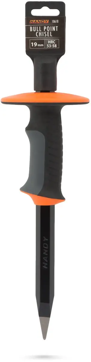 Handy Puntbeitel 10618 - HRC 53-58 - Rubber Greep