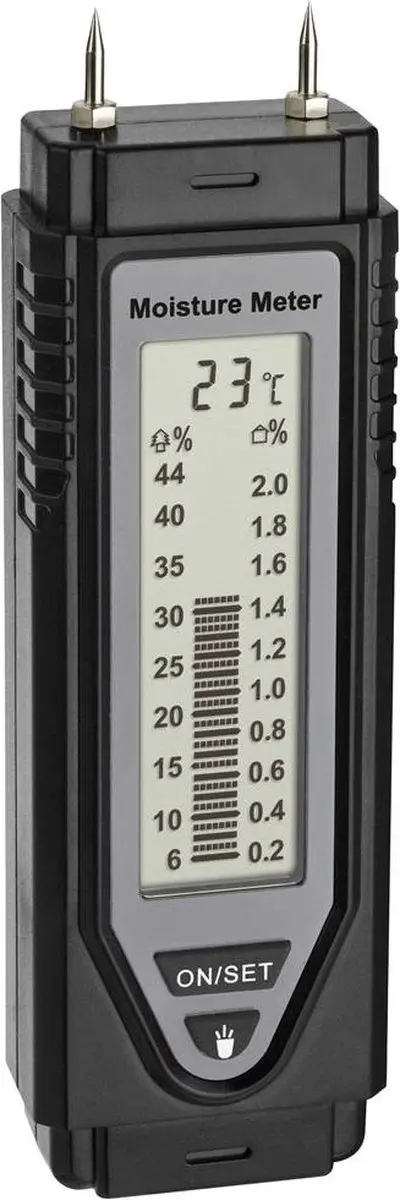 TFA Dostmann Materiaalvochtmeter - Temperatuurmeting
