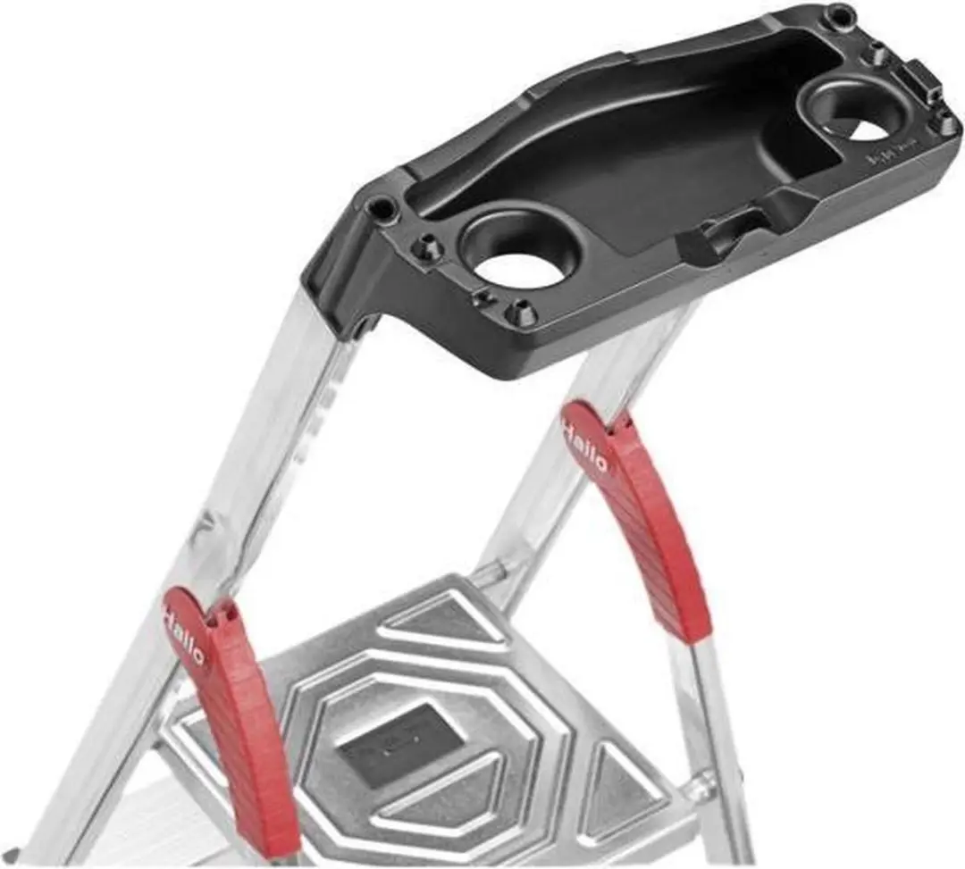 Hailo L80 Huishoudtrap 4 treden - Aluminium