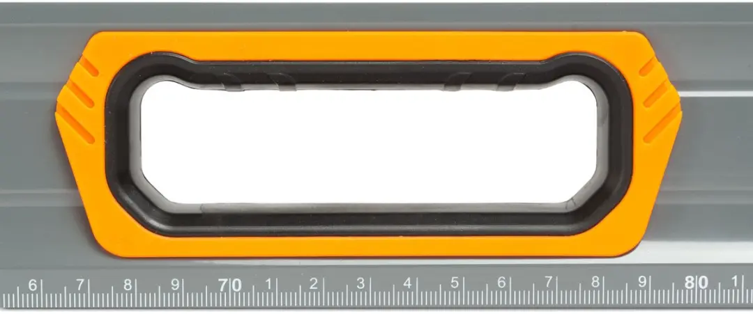 Handy Magnetische Waterpas 100cm - Aluminium 10624C - Grijs/Oranje - afbeelding 6 van 6