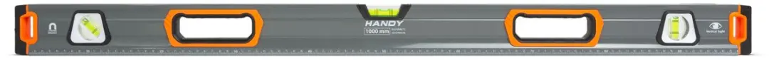Handy Magnetische Waterpas 100cm - Aluminium 10624C - Grijs/Oranje