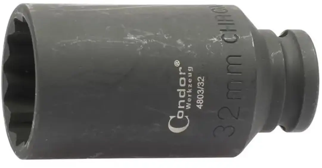 Condor Slagdoppen 1/2" 32mm 12-kant - 1 Stuk