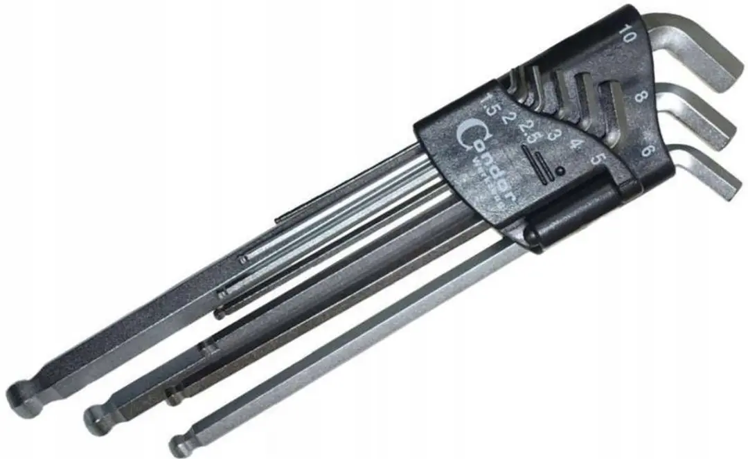 Condor Inbussleutelset 1,5-10mm - 9-delig