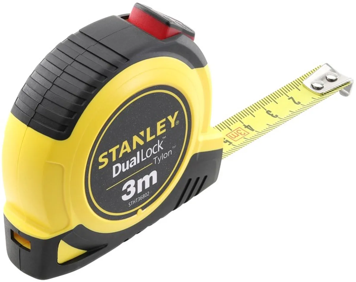 Stanley Tylon Dual Lock STHT36802-0 Rolbandmaat 3m - 13mm