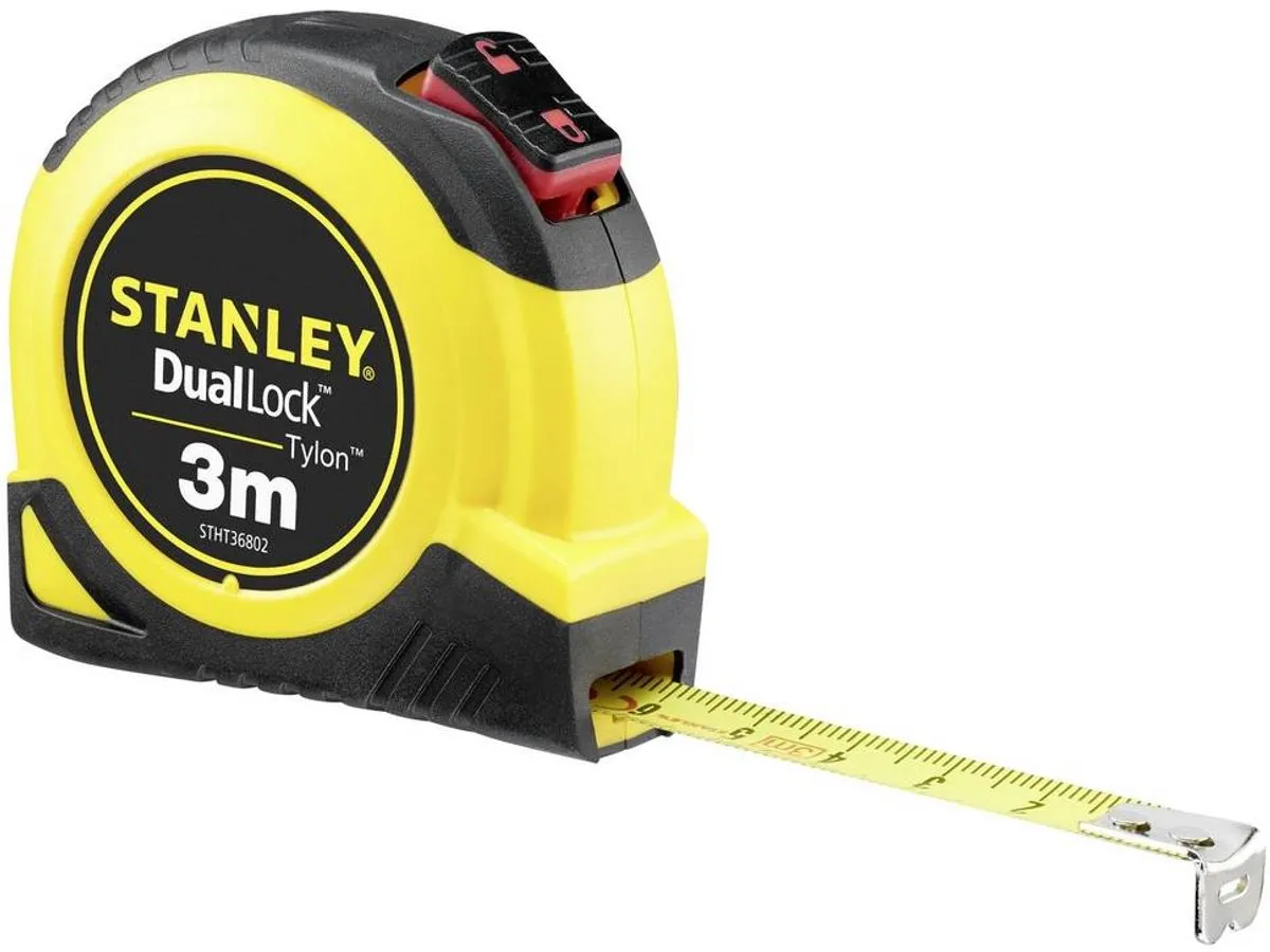 Stanley Tylon Dual Lock STHT36802-0 Rolbandmaat 3m - 13mm