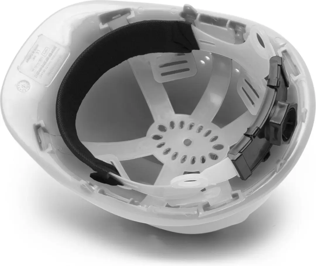 Handy Bouwhelm Wit - 52-62cm