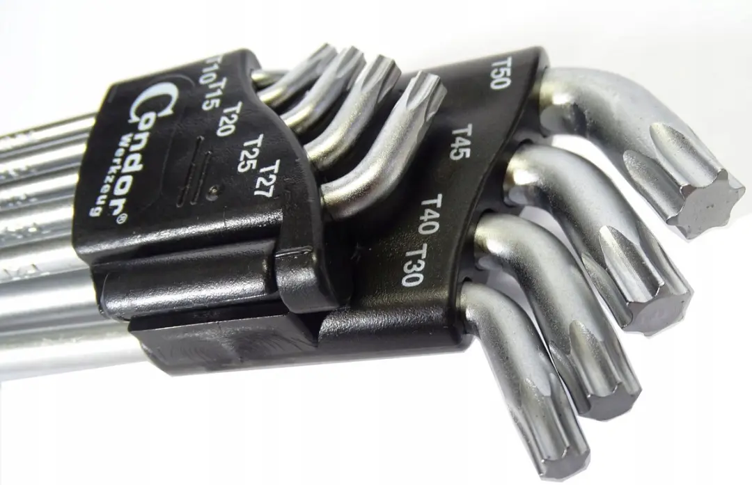 Condor Torx Sleutelset T10-T50 - 9-delig