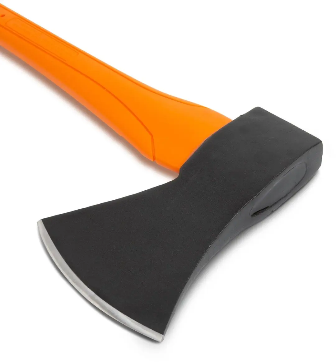 Handy Premium Houtbijl 1500g - Glasvezelhandvat - Oranje/Zwart