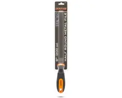 Handy Precisievijl Halfrond 10612 - Zwart/Oranje