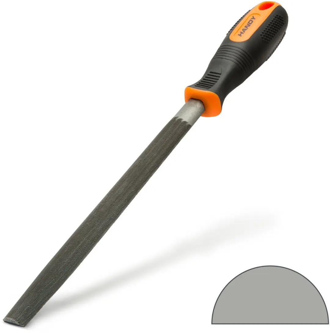 Handy Precisievijl Halfrond 10612