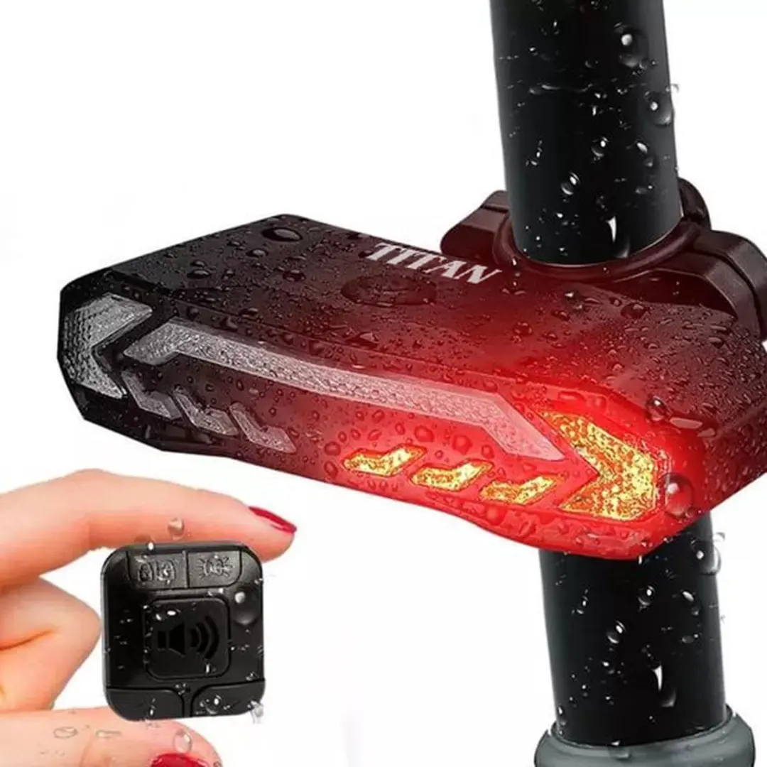 Titan Fietsalarm KS-SF31 - 5in1 - Zwart