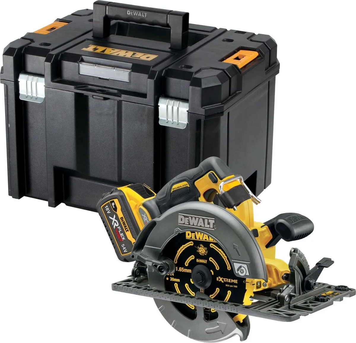 DeWalt DCS579NT 54V FlexVolt Accu Cirkelzaag 190mm