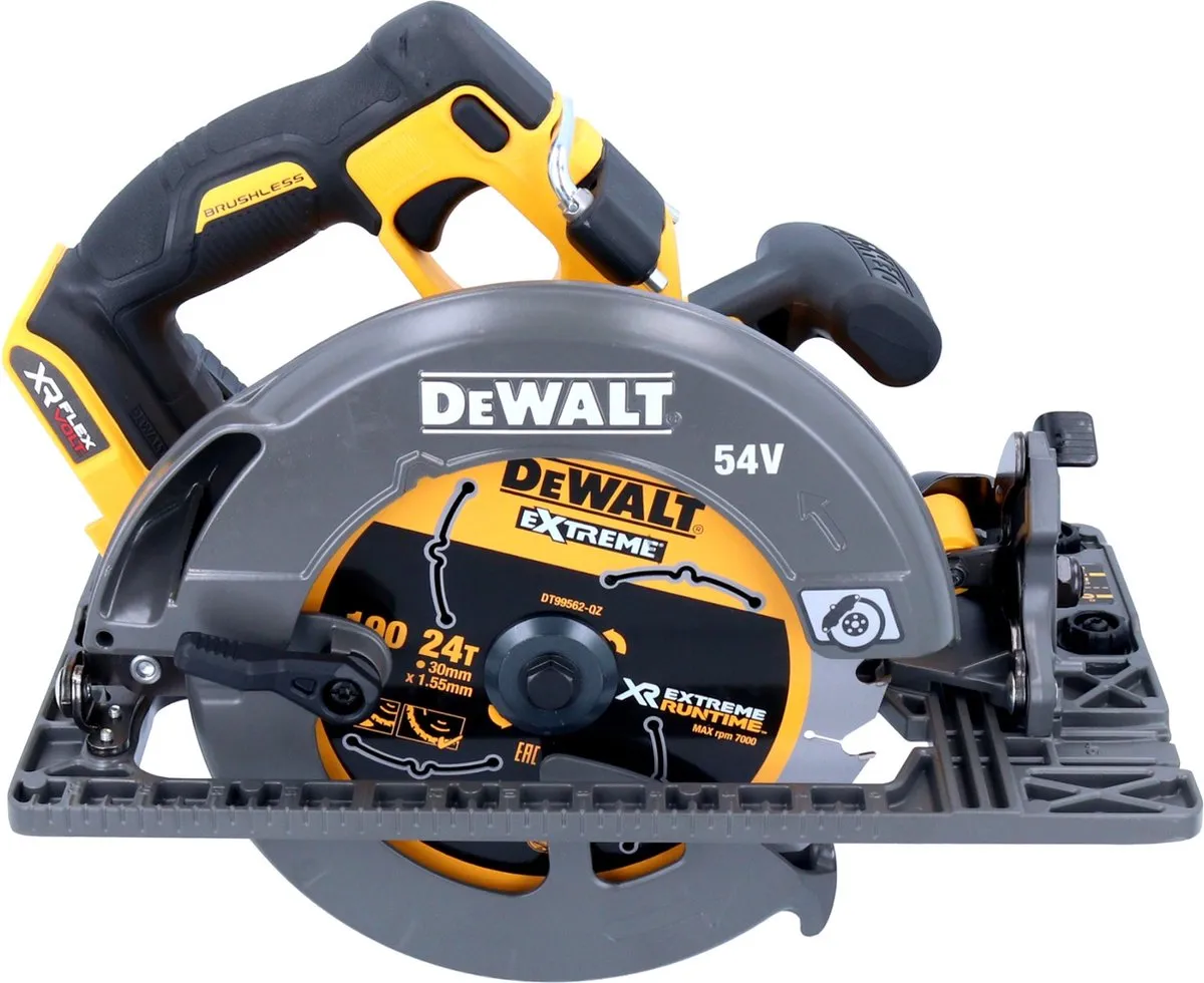 DeWalt DCS579NT 54V FlexVolt Accu Cirkelzaag 190mm - afbeelding 6 van 6
