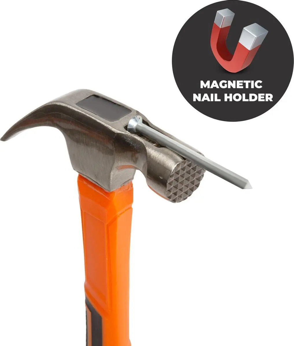 Handy Hamer Klauwhamer 28cm - Magnetisch - Gehard Staal BPK