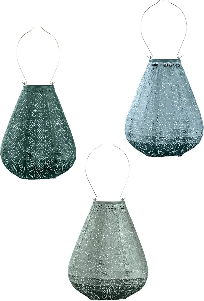Lumiz Solar Lampion Tulip Set