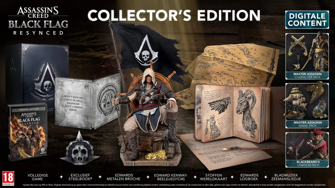 Ubisoft Assassin's Creed Black Flag Resynced Collector's Edition