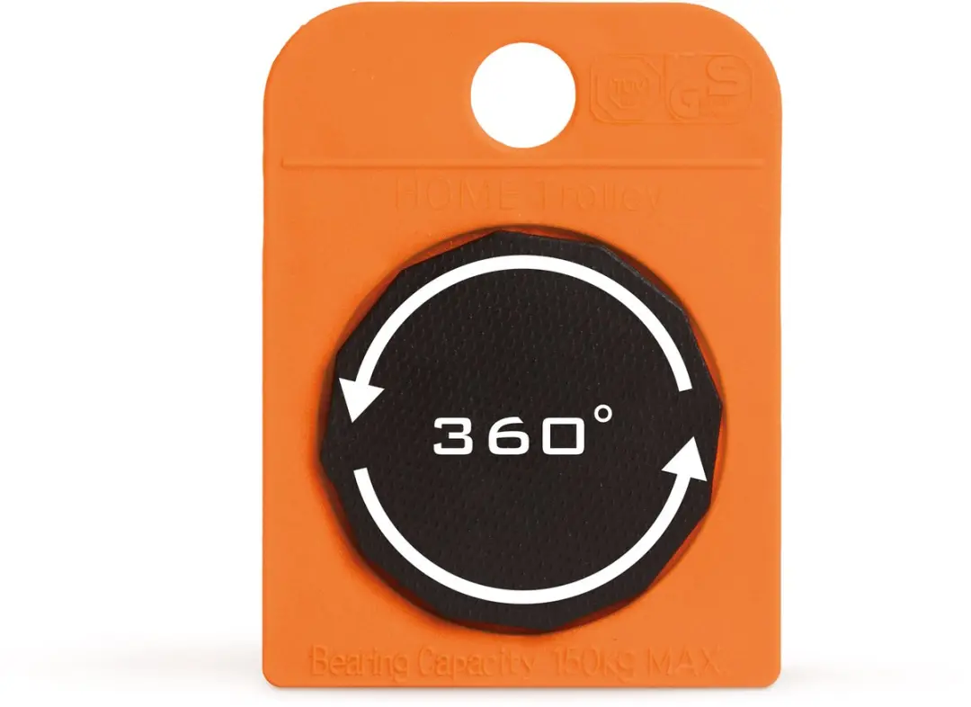 Handy Meubelverhuishulp Set 150kg - 4 Rijders Oranje