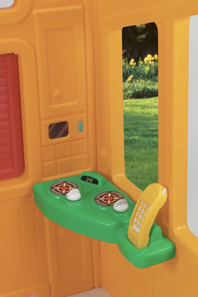 Little Tikes Toverdeurbel Speelhuis Geel - 716013