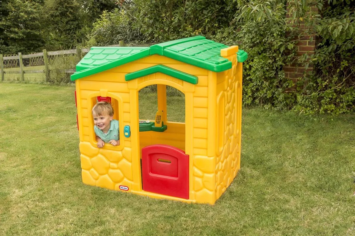 Little Tikes Toverdeurbel Speelhuis Geel - 716013
