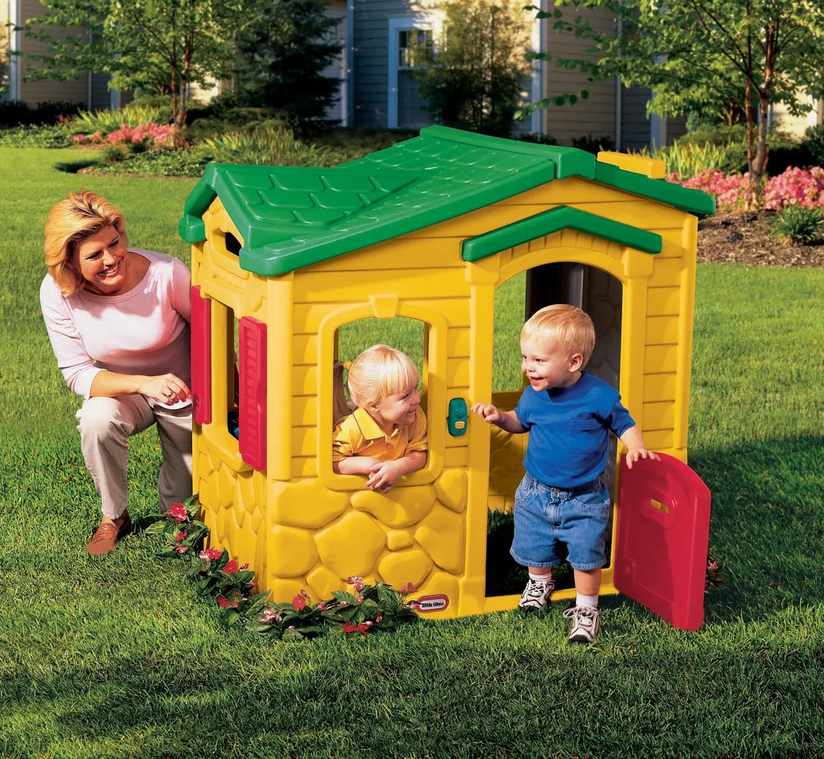 Little Tikes Toverdeurbel Speelhuis Geel - 716013