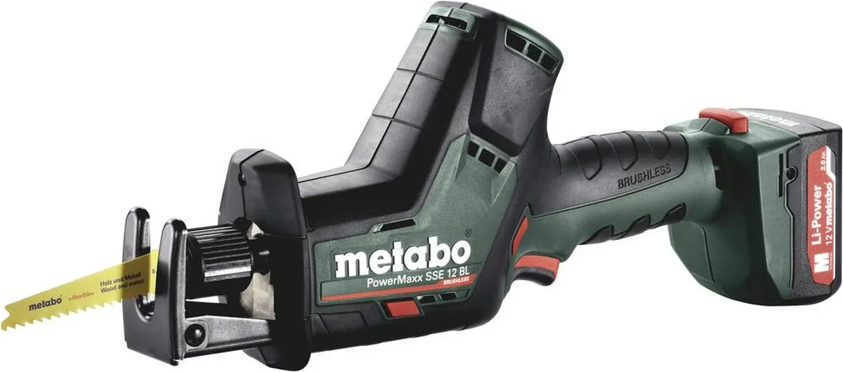 Metabo POWERMAXX SSE 12 BL Reciprozaag 602322500